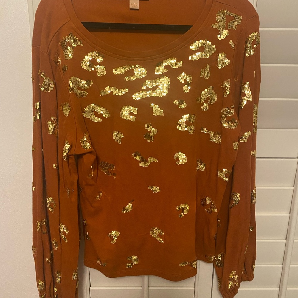 Kyra Sequin Sweater